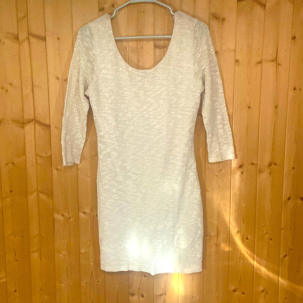 Like new white Charlotte Russe sweater dress
